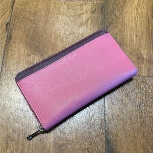 Henri Bendel Pink Luxury Wallet